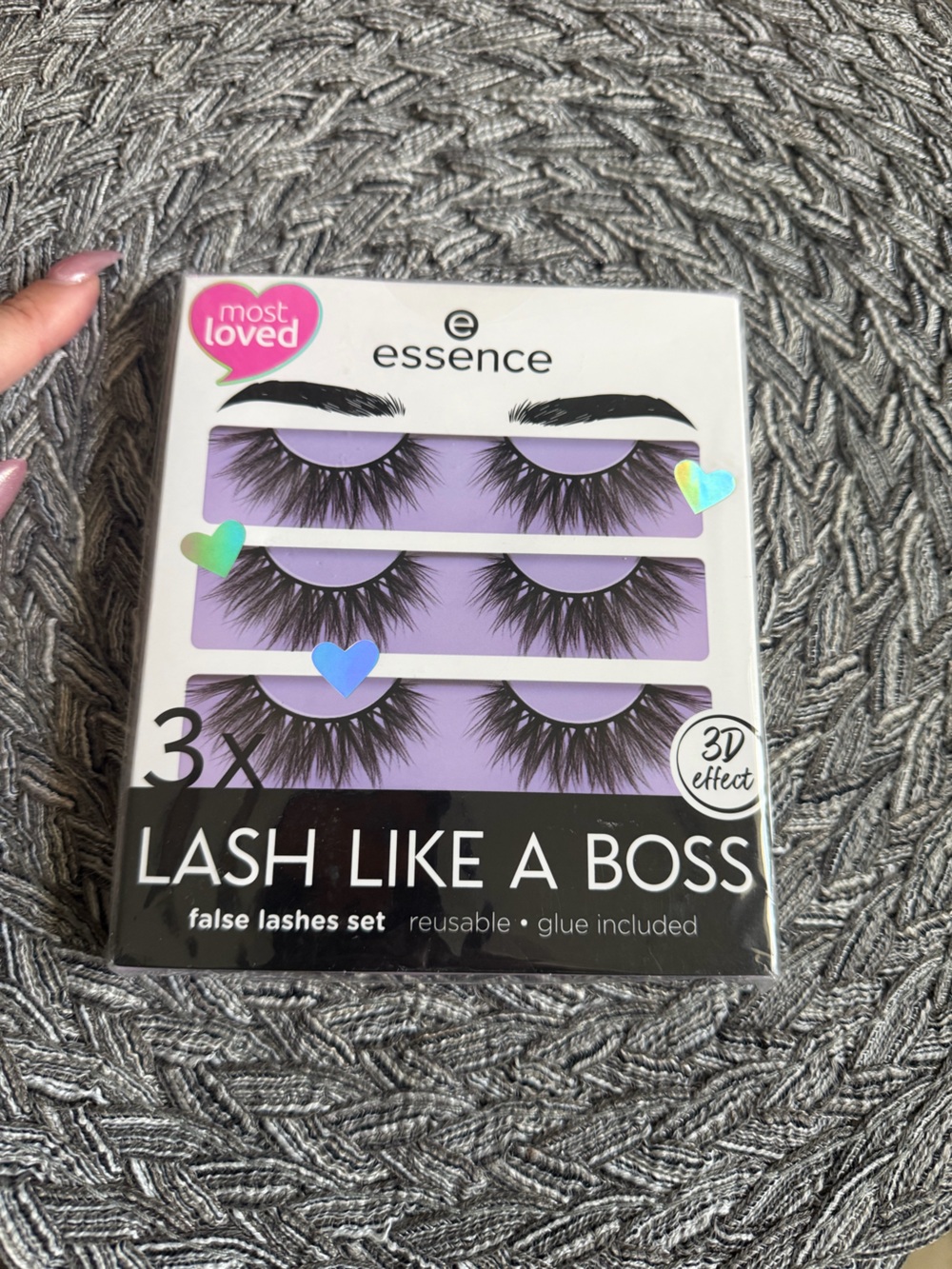 Essence Lash Like A Boss 3X Dramatic False Lashes - Black